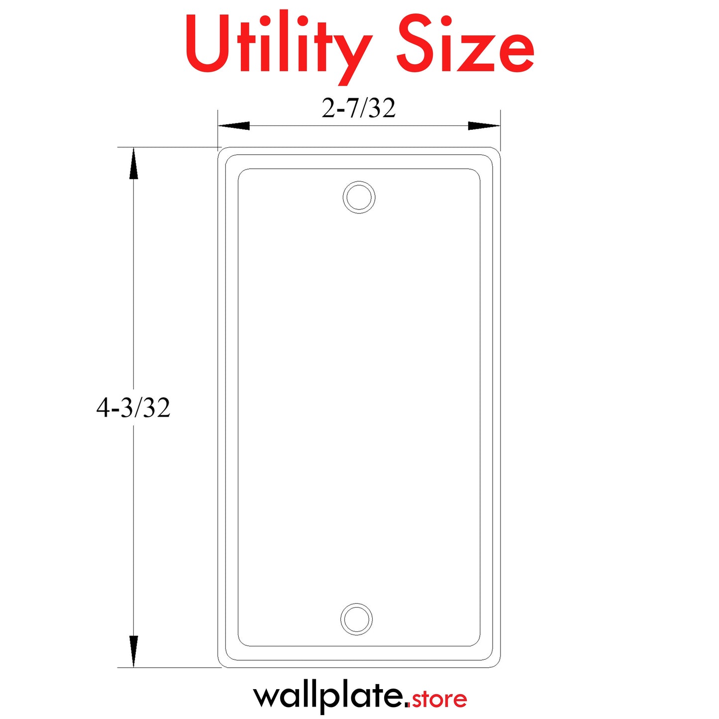 1 Gang Galvanized Steel Blank Utility cover
