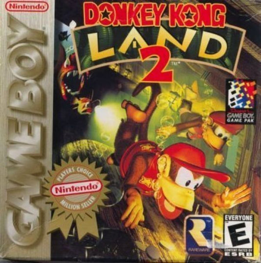 Donkey Kong Land 2 (Player's Choice) (Gameboy)