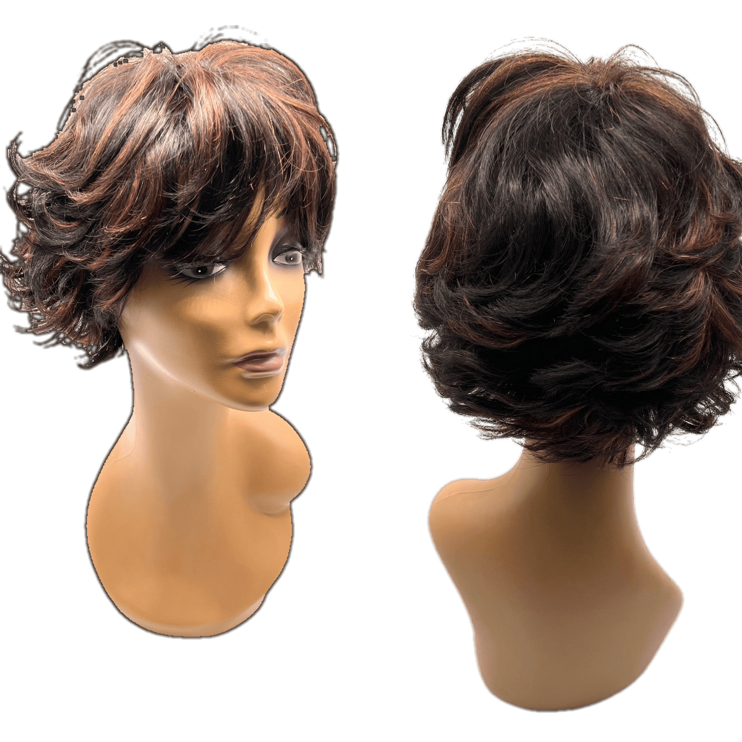 Unique's 100% Human Hair Full Wig / Style "V"
