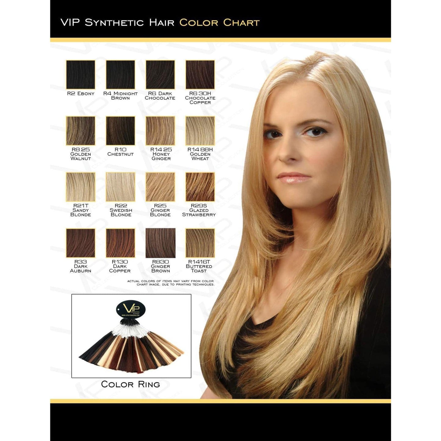 VIP Collection Synthetic Wig / Tulip Style