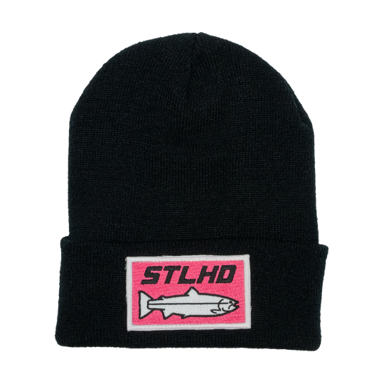 STLHD Knit Beanie Patch Hat - 2 Patch Options