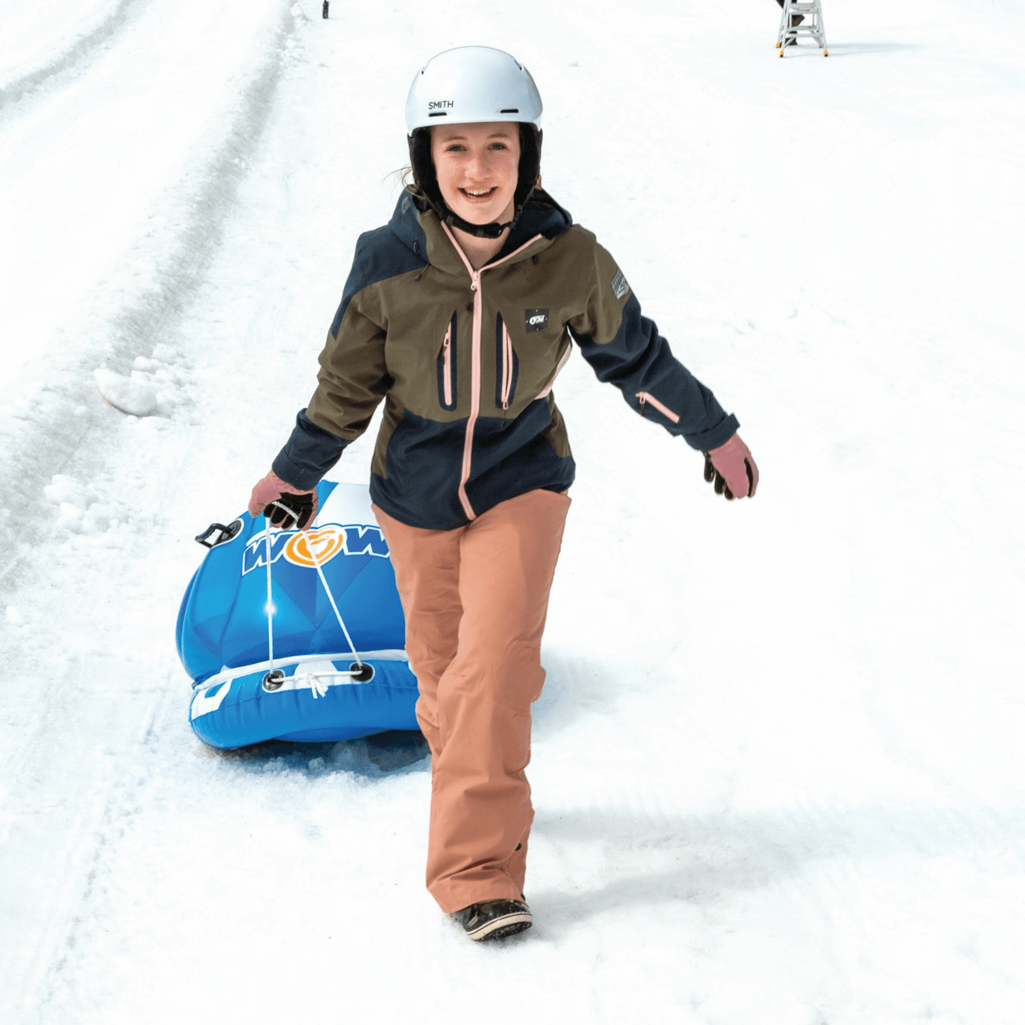 WOW Sports Snow Tube Bobsled for Kids and Adults