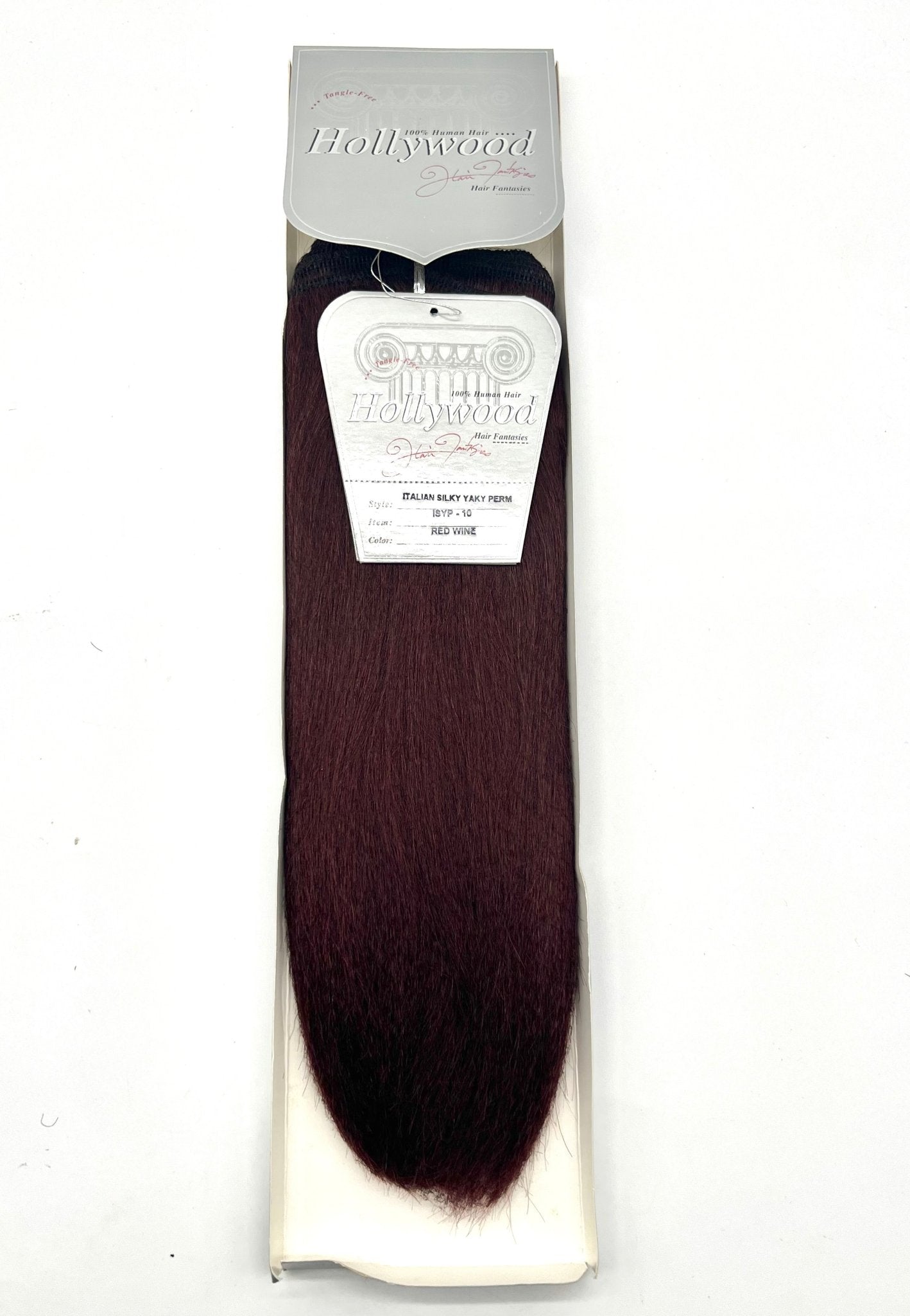 Hollywood 100% Human Hair Italian Silky Yaky Perm Weft