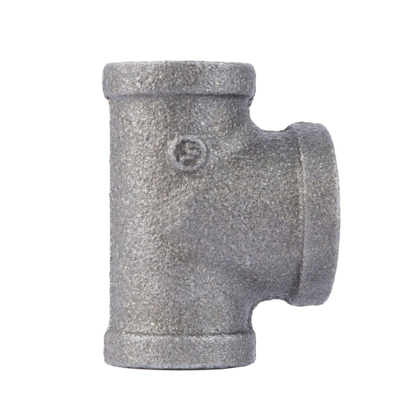 1/2 in. x 1/2 in. x 3/4 in. Black Reducing Tee