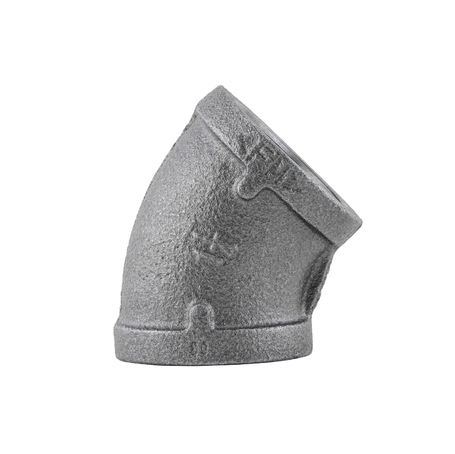 1 1/4 in. Black 45 Degree Elbow