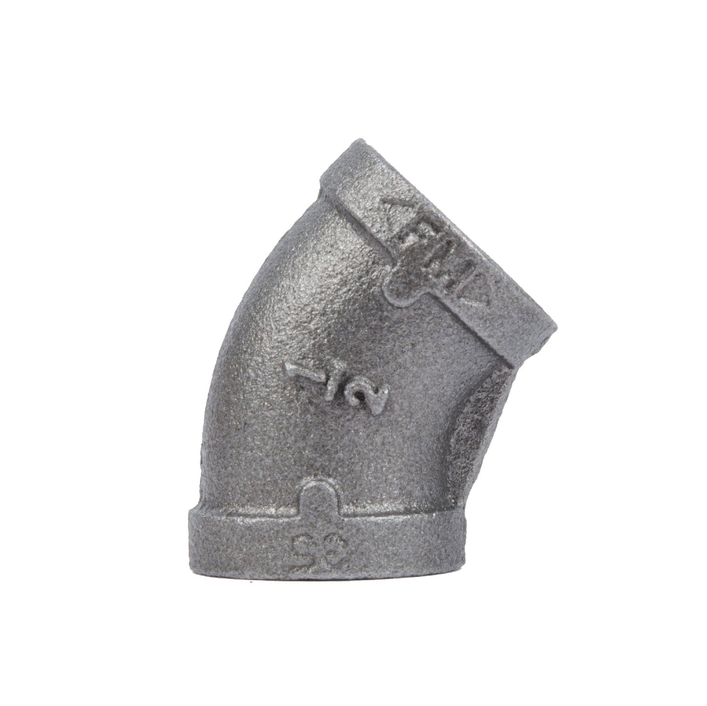 1/2 in. Black 45 Degree Elbow