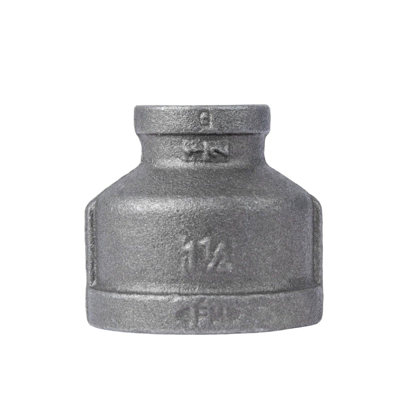 1 1/4 in. x 1/2 in. Black Reducing Coupling