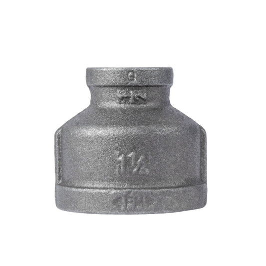 1 1/4 in. x 1/2 in. Black Reducing Coupling