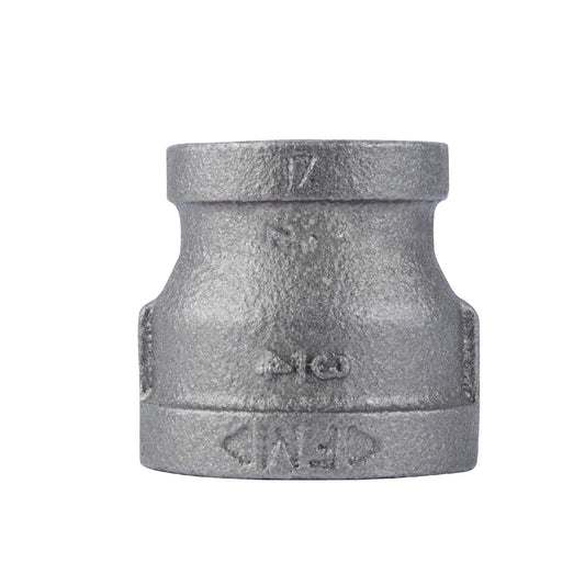 3/4 in. x 1/2 in. Black Reducing Coupling