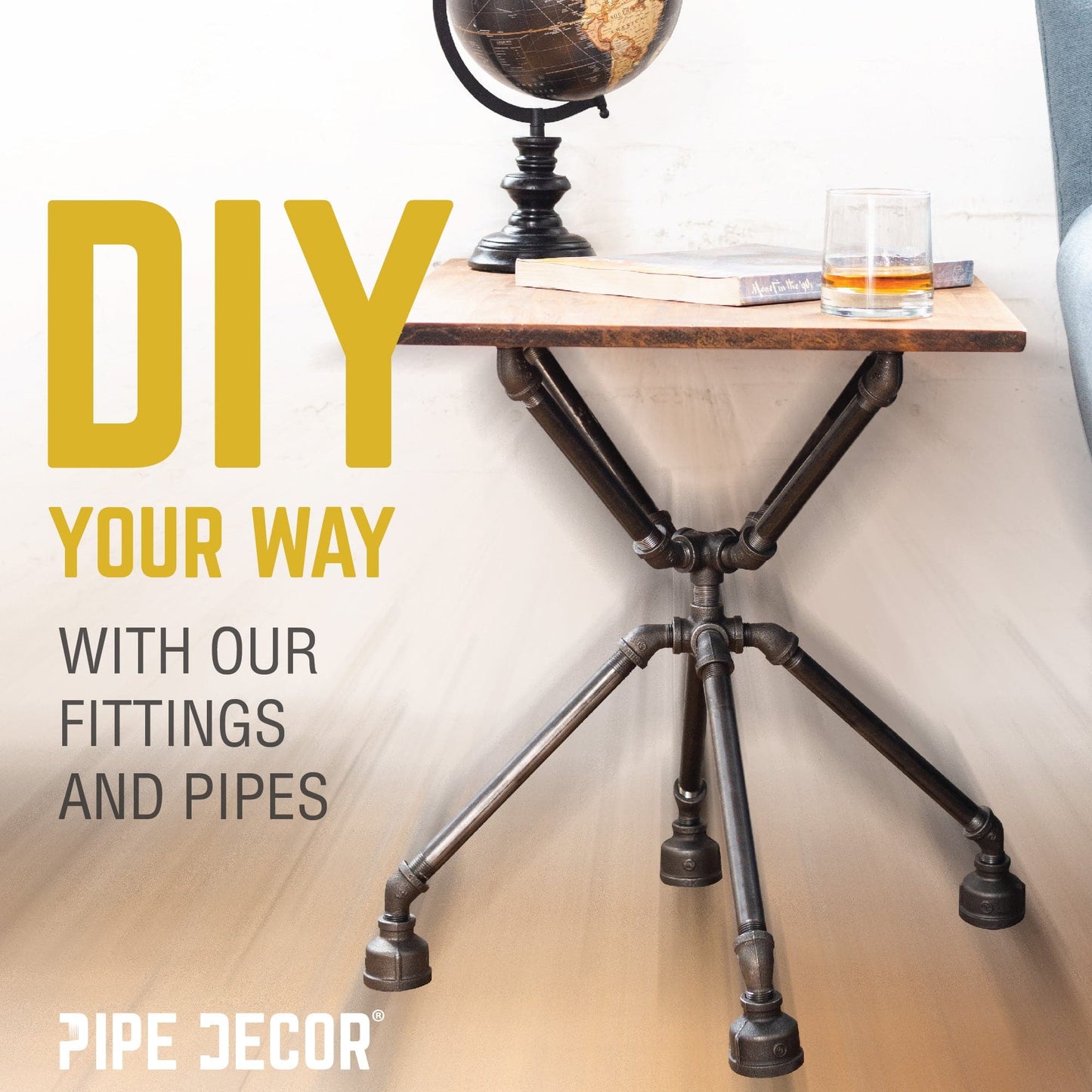 1 1/2 in. x 1 in. Black Reducing Elbow