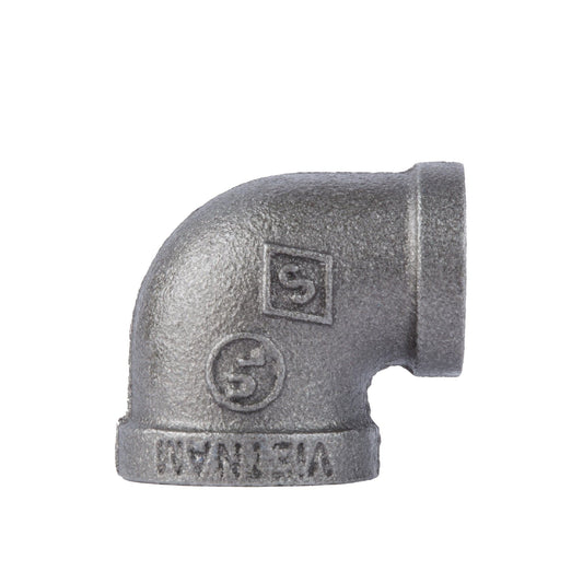 1 1/4 in. x 1 in. Black Reducing Elbow