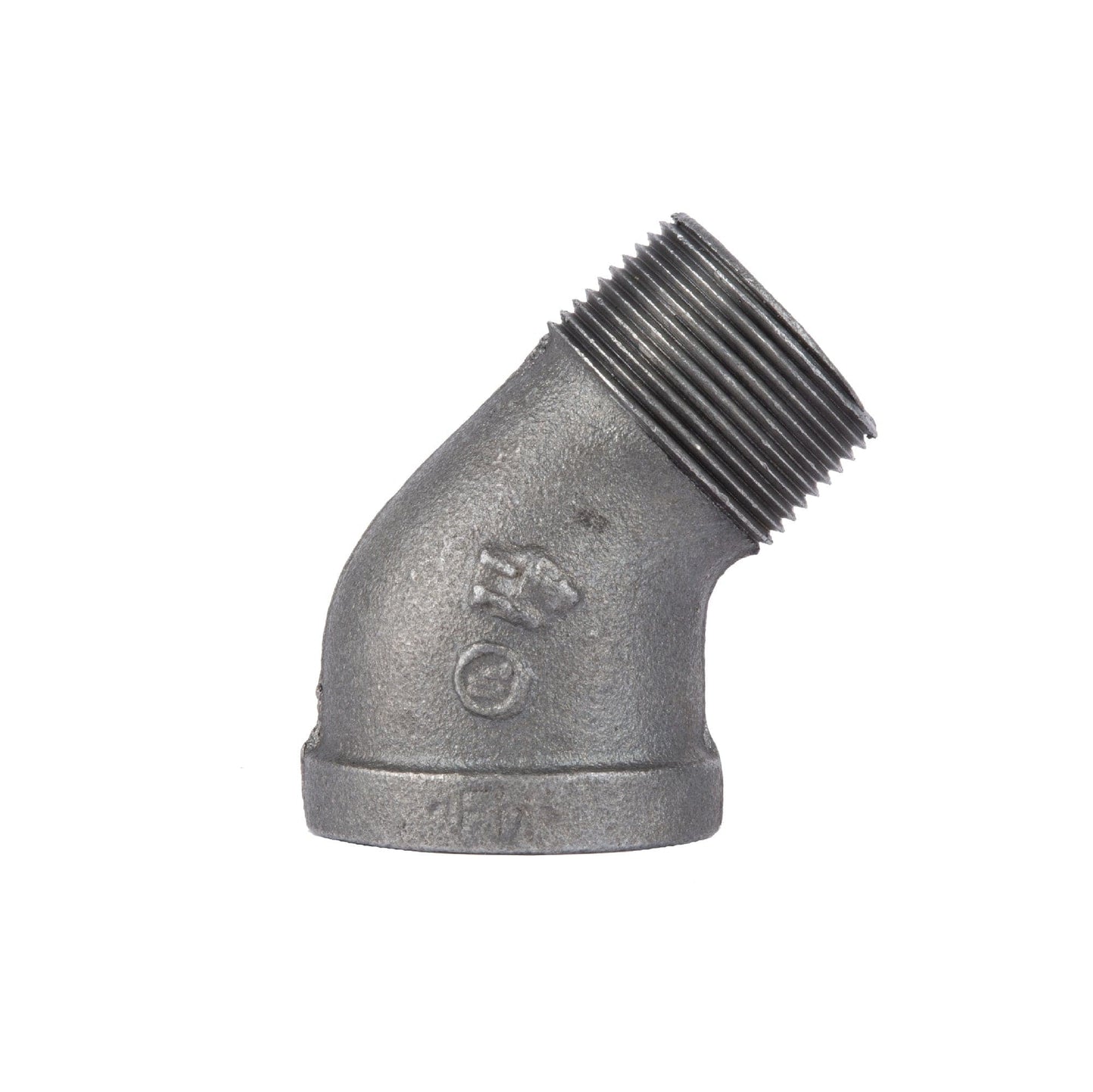 1 1/4 in. Black 45 Degree Street Elbow