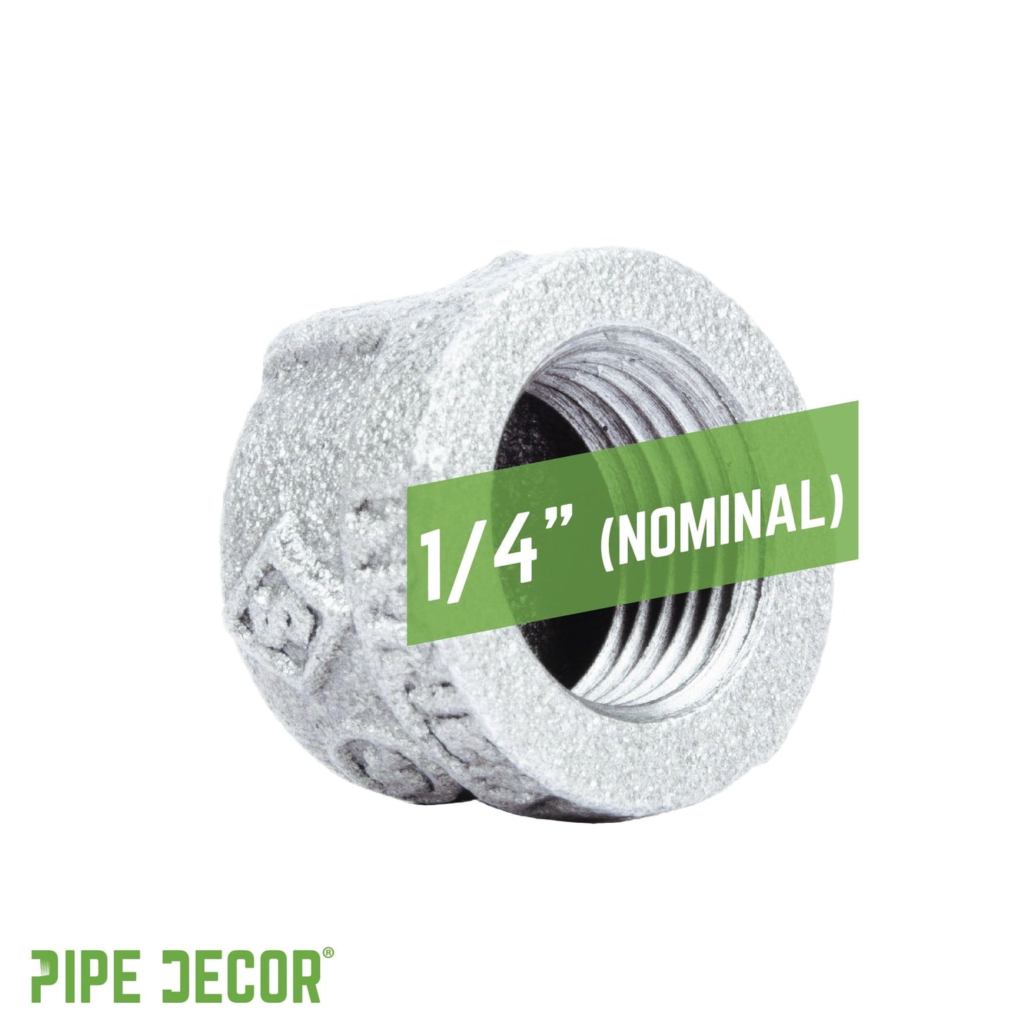 1/4 in. Galvanized Iron Cap