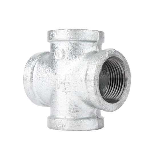 1 1/4 in. Galvanized Iron Cross