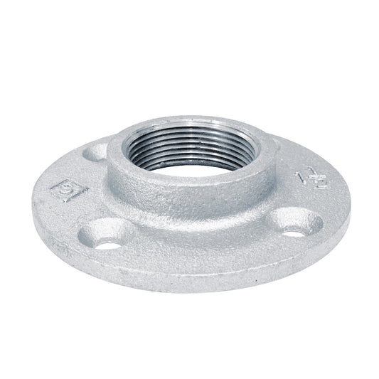 1 1/2 in. Galvanized Iron Floor Flange
