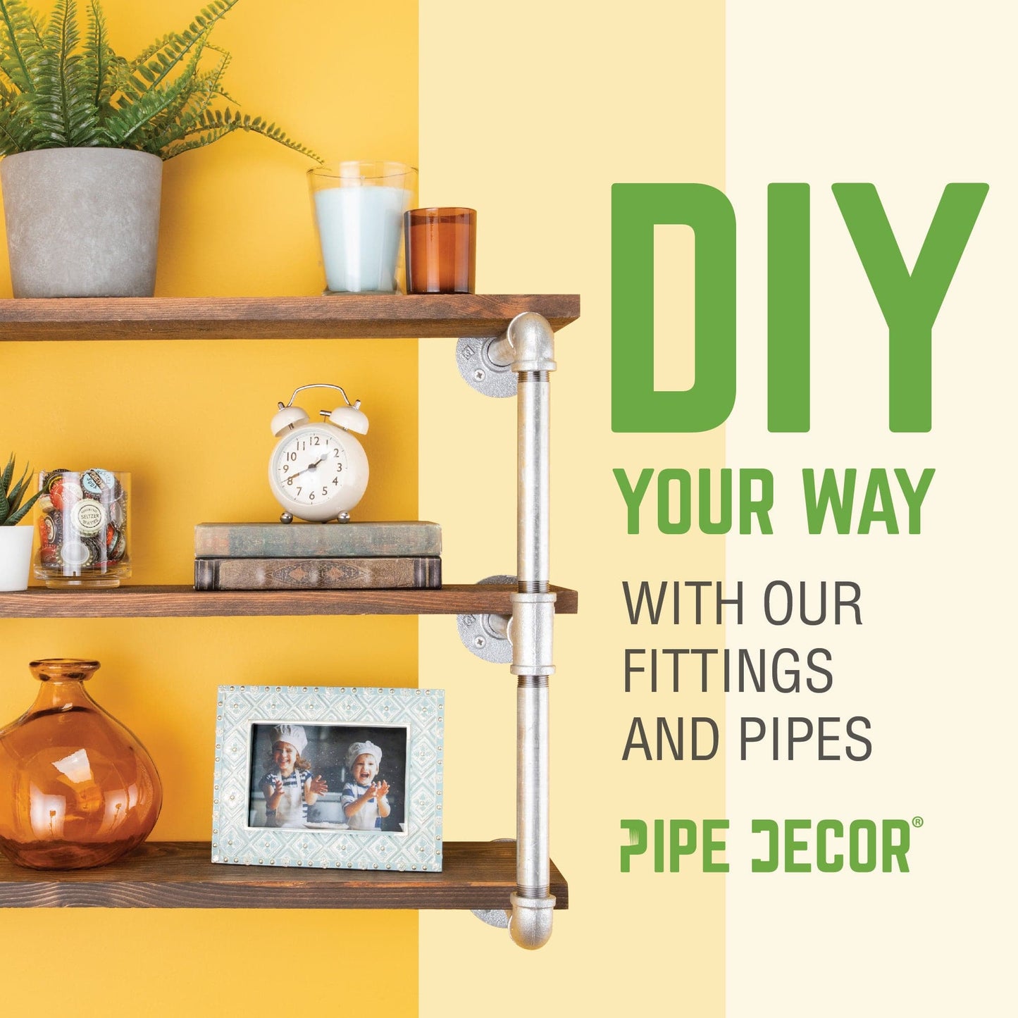 1 1/2 in. Galvanized Iron Locknut