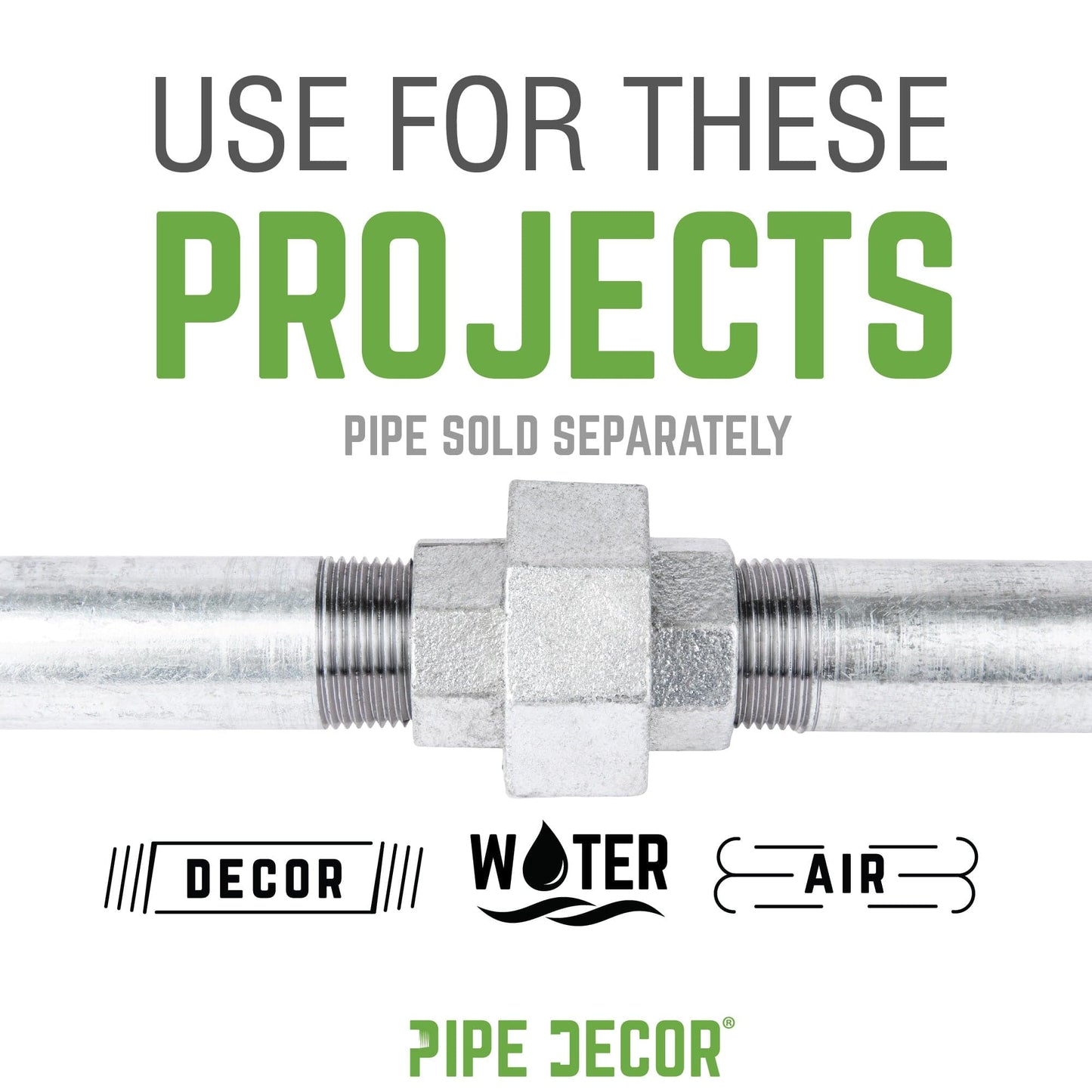 1 1/4 in. Galvanized Iron Union