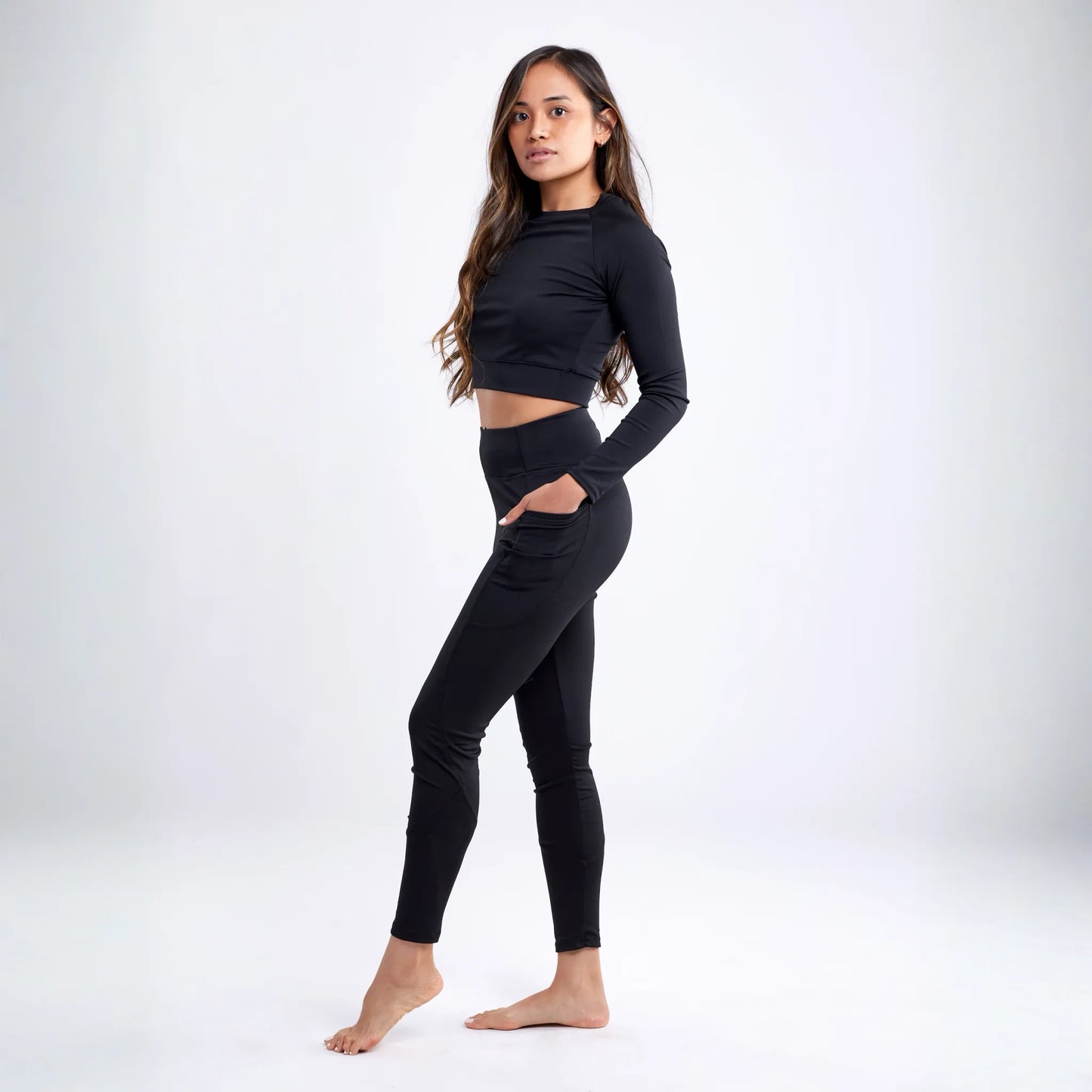 JupiterGear Long-Sleeve Crop Top
