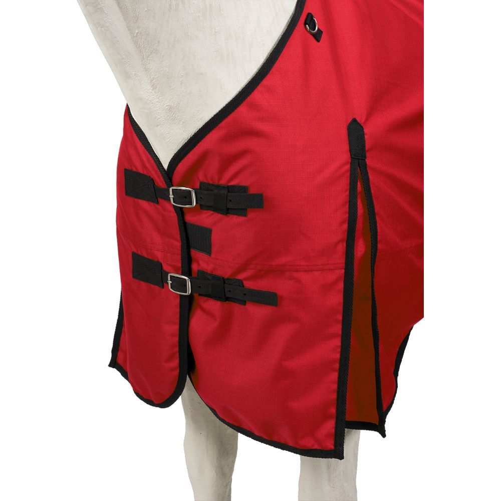 BASICS BY TOUGH1 1200D TURNOUT BLANKET (200 FILL) - RED 78"