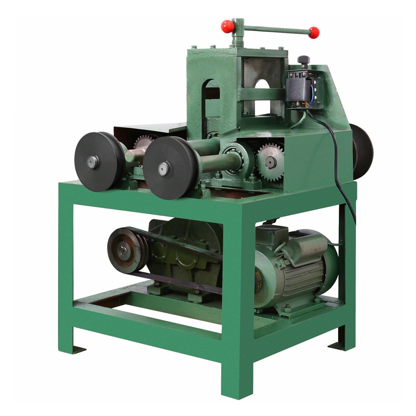 32" Heavy Duty Electric Industrial Square Pipe Tube Bender Machine W/ Die Set (SAK21576)