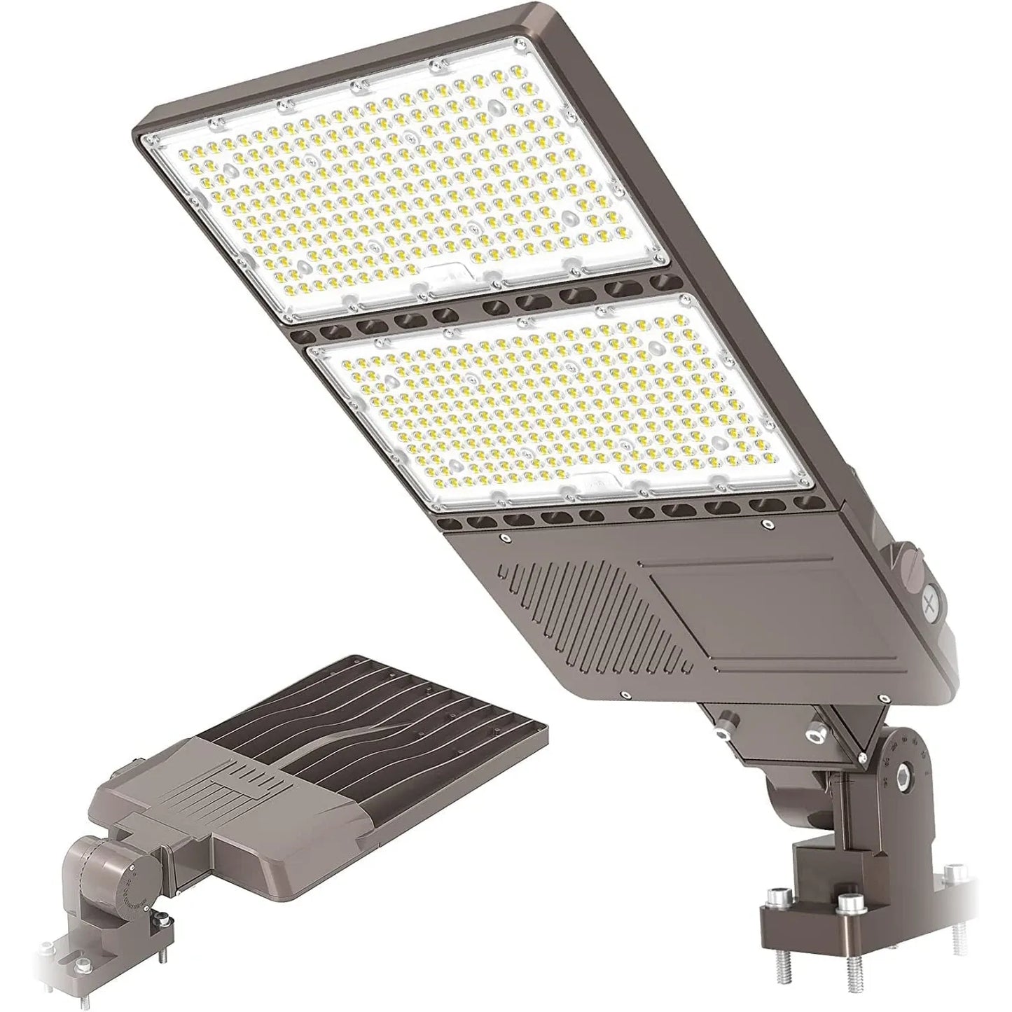 LED Parking Lot Light With Built-in Photocell 90W 120W 150W 200W 240W 320W Tunable 5000K 100-277V IP65 Outdoor LED Shoebox Pole Lights