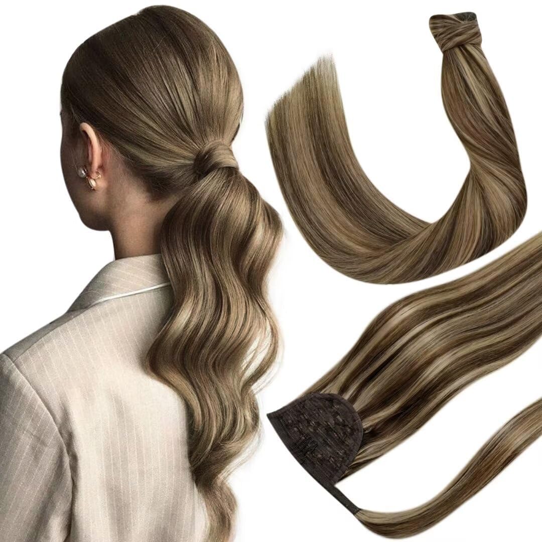 VIP PONYTAIL / Silky 24" (100 grams) 100% Human Hair