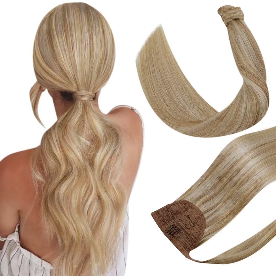 VIP PONYTAIL / Silky 24" (100 grams) 100% Human Hair