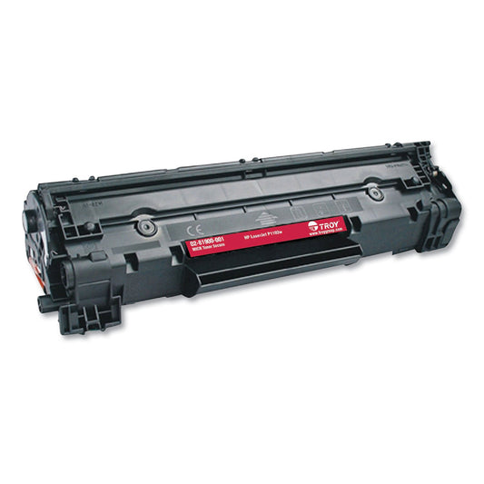 TROY 0281900001 85A MICR Toner Secure, Alternative for HP CE285A, Black