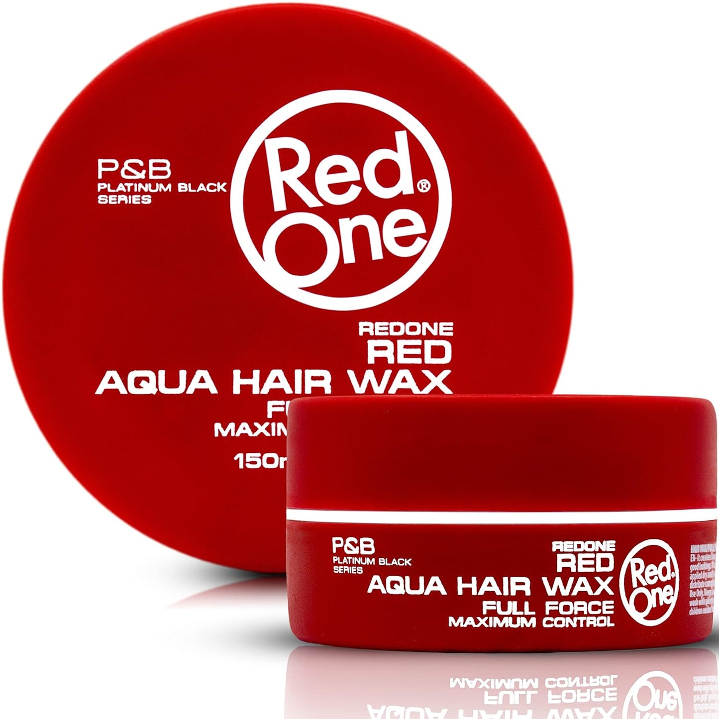 RED ONE MAX CONTROL MATTE HAIR GEL WAX ARGAN