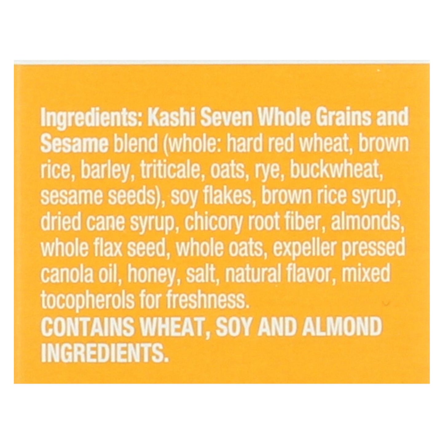 Kashi Cereal - Multigrain - Golean - Crunch - Honey Almond Flax - 14 Oz - Case Of 12