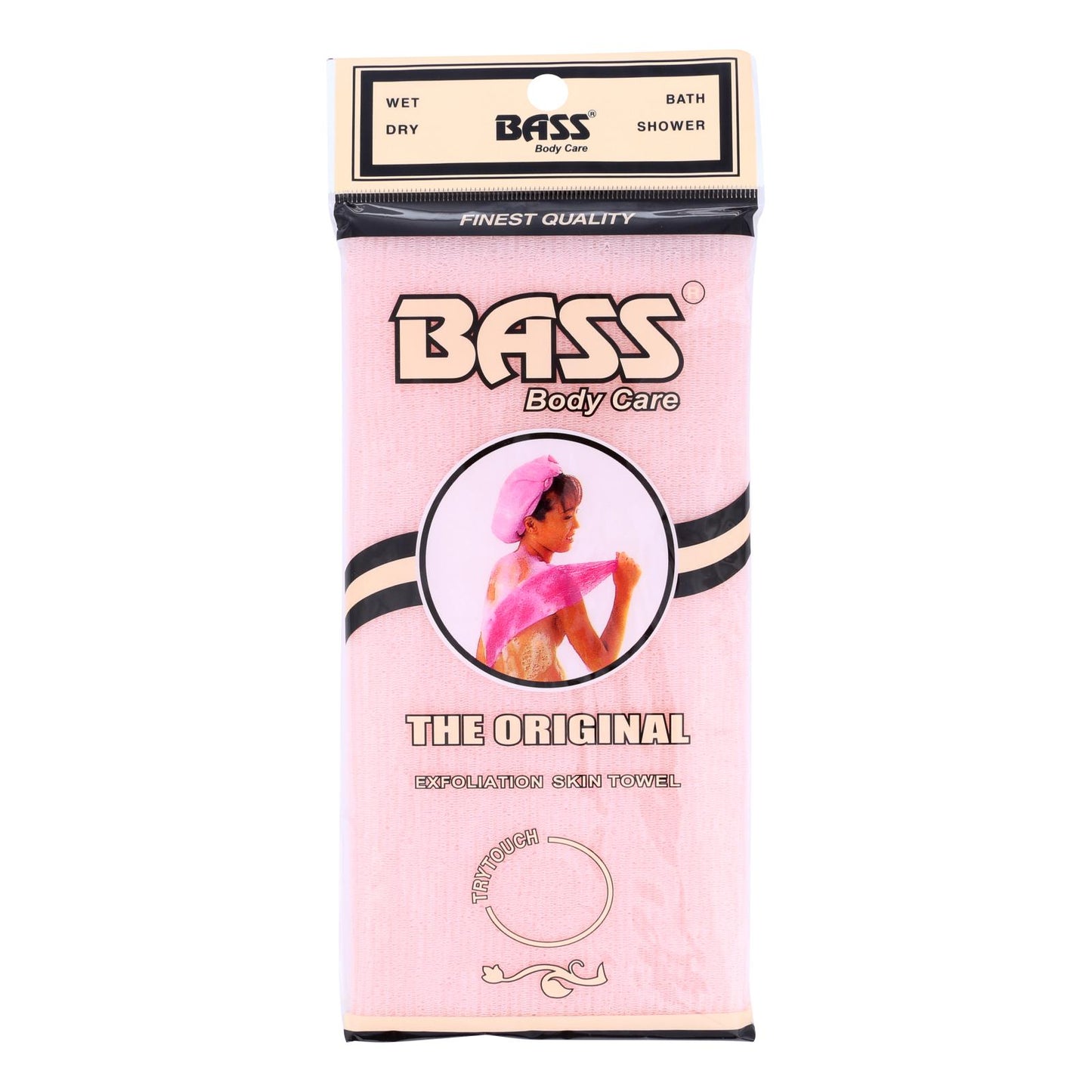 Bass Body Care Exfoliation Skin Towel  - 1 Each - Ct