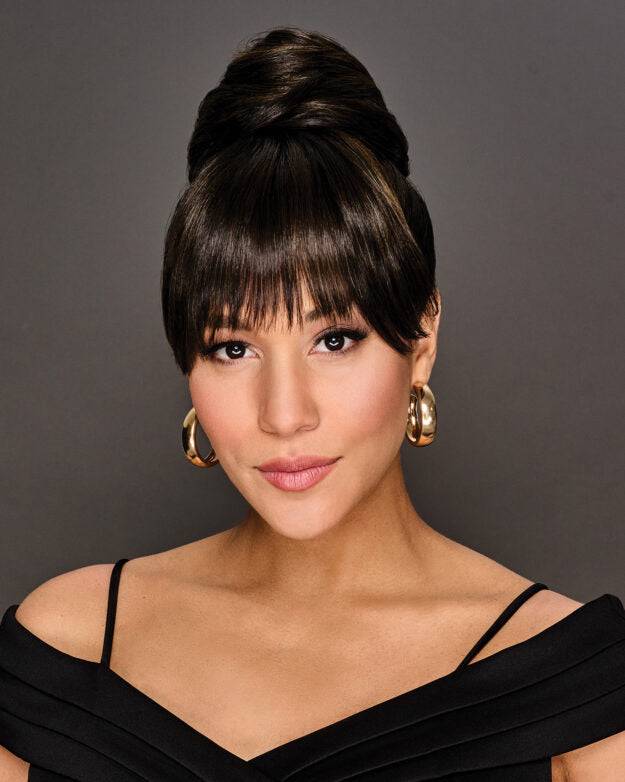 NEW! Trendy Fringe & Bun