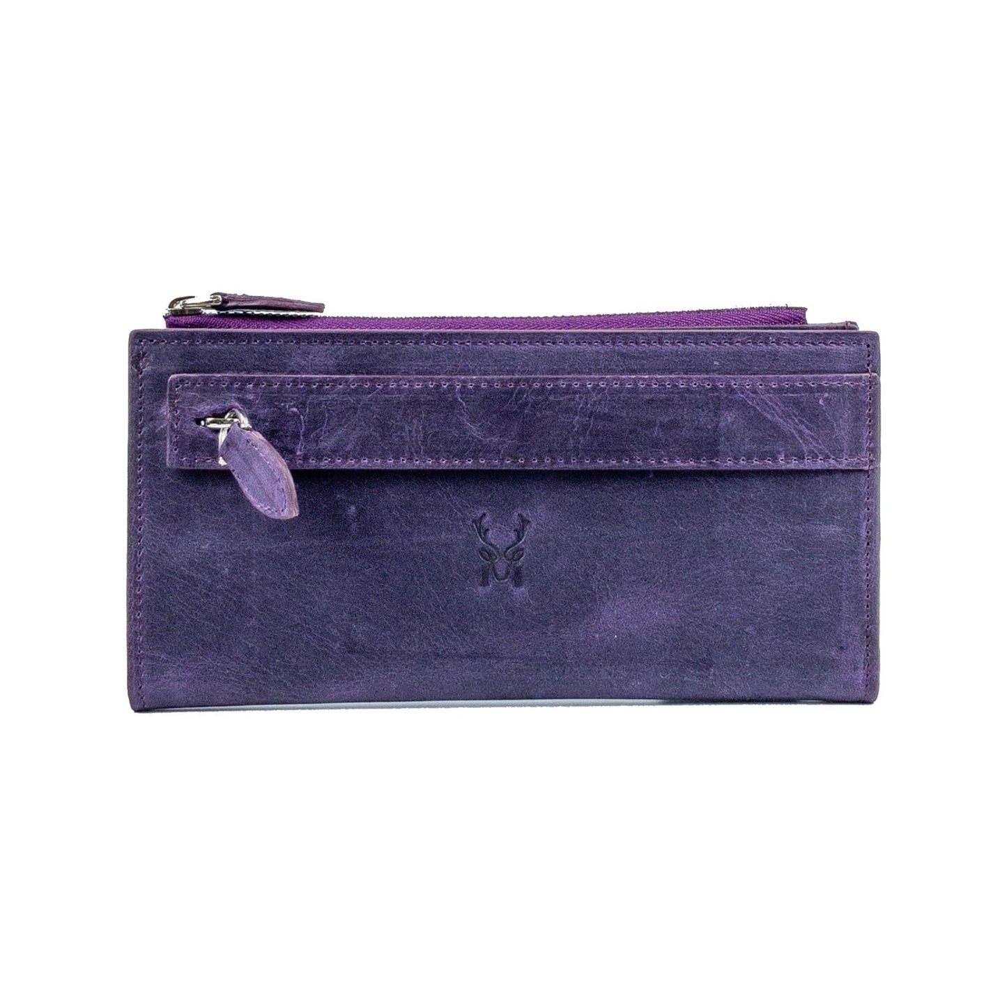 Mannu - Genuine Leather Large Wallet with Hand Band