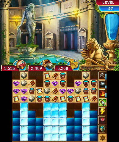 Jewel Master: Cradle of Rome 2 (Nintendo 3DS)
