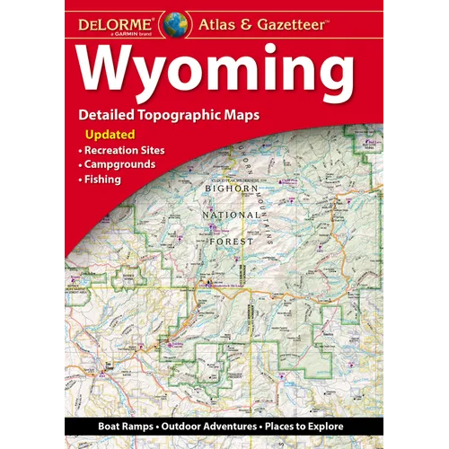 Delorme Atlas & Gazetteer: Wyoming
