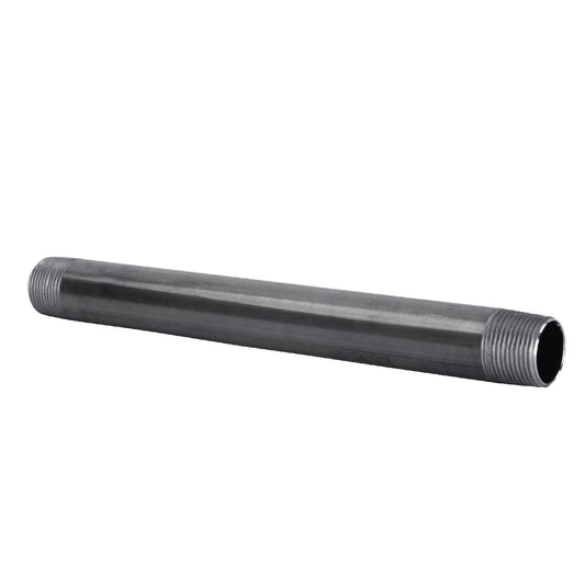3/4 in. x 18 in. Black Pipe