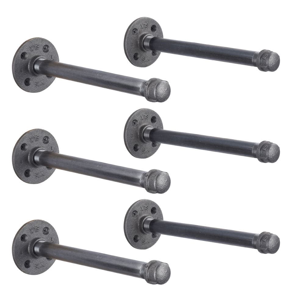 1/2 in. x 10 in. Shelf Bracket Kit, 6 Pack