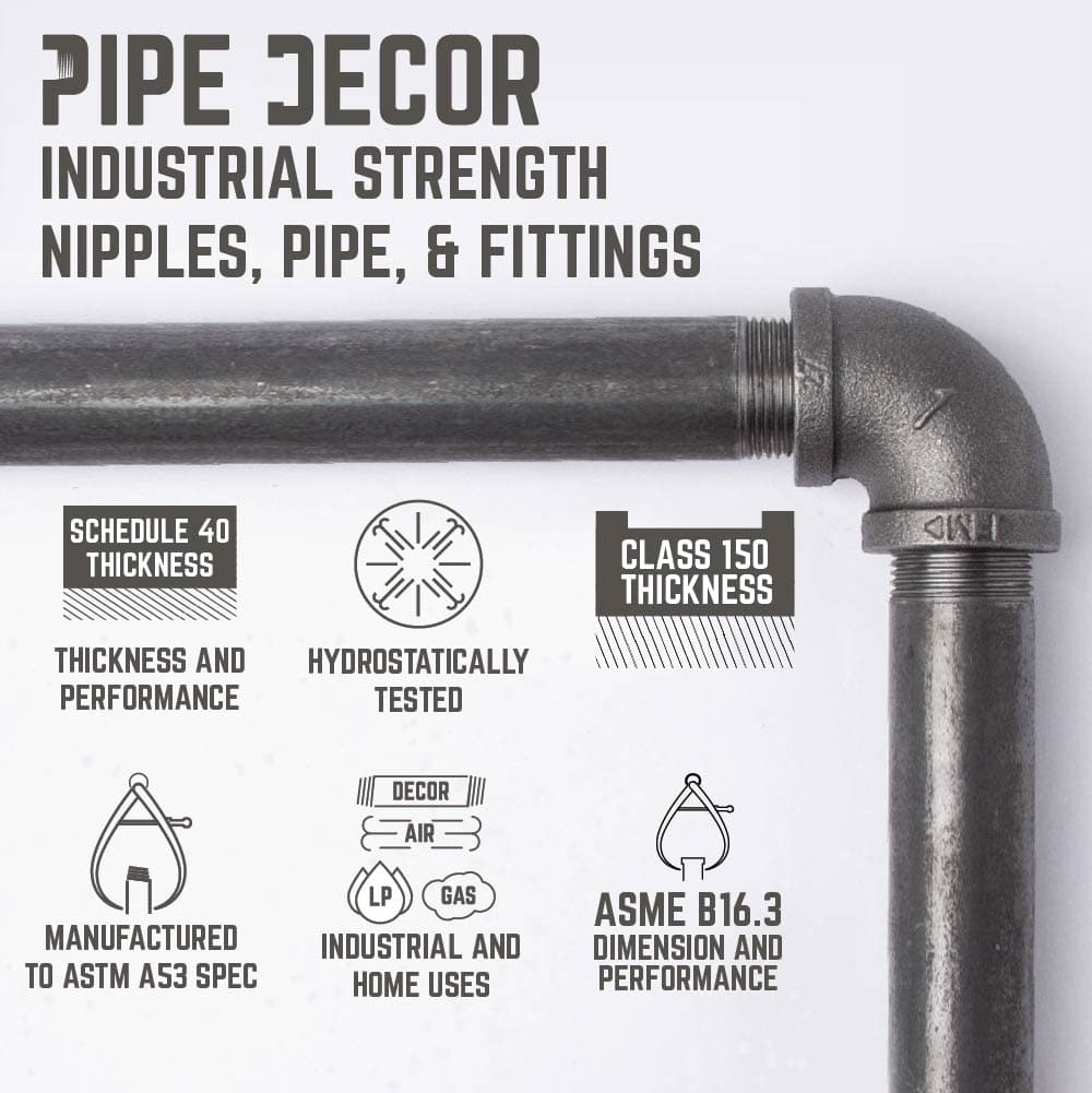 Paper Towel Holder By PIPE DECOR