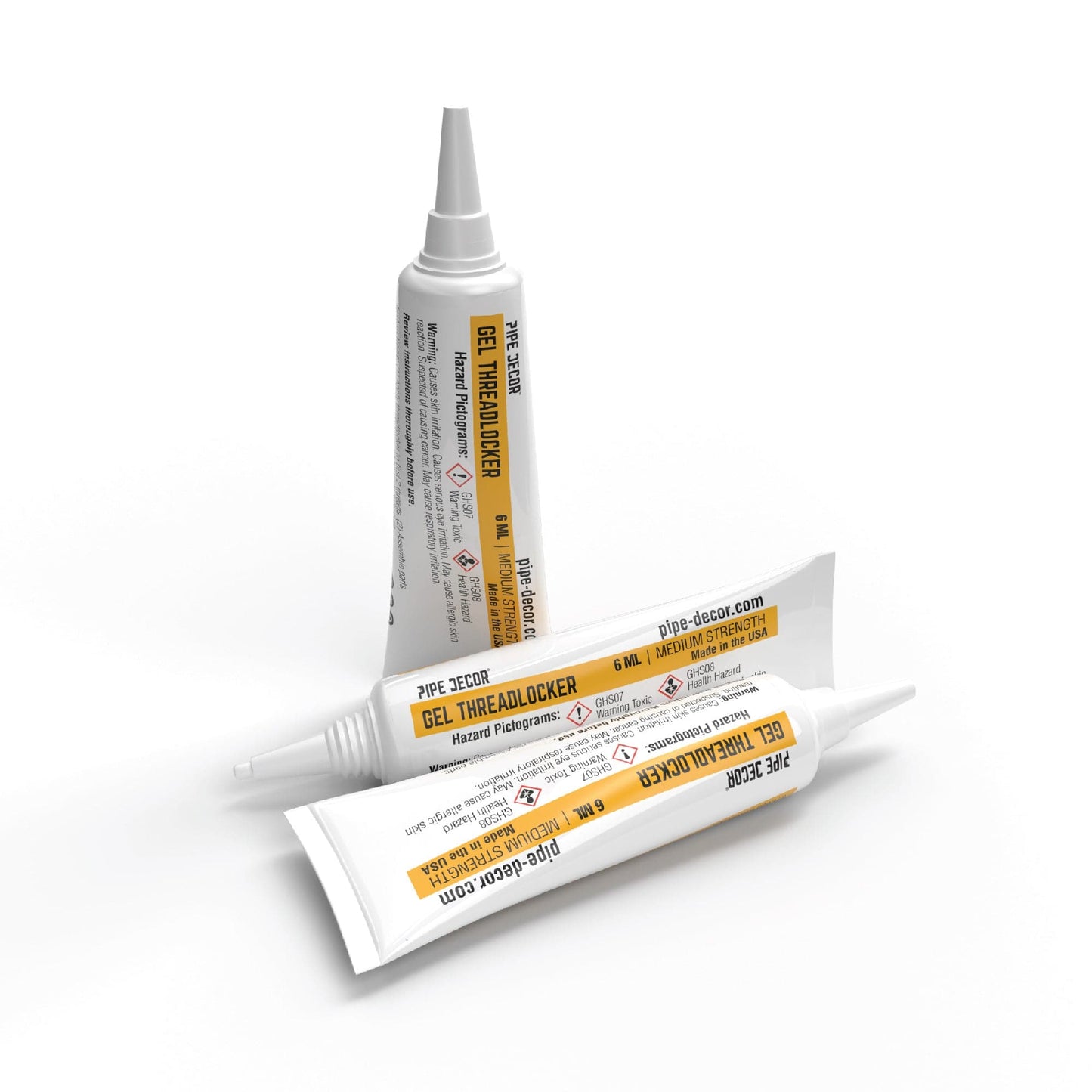 Threadlocker Gel Pipe Thread Sealant (3-Pack)