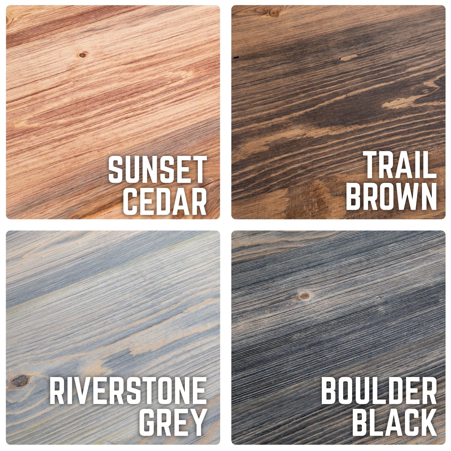 RESTORE Riverstone Grey Solid Live Edge Wood Console Table