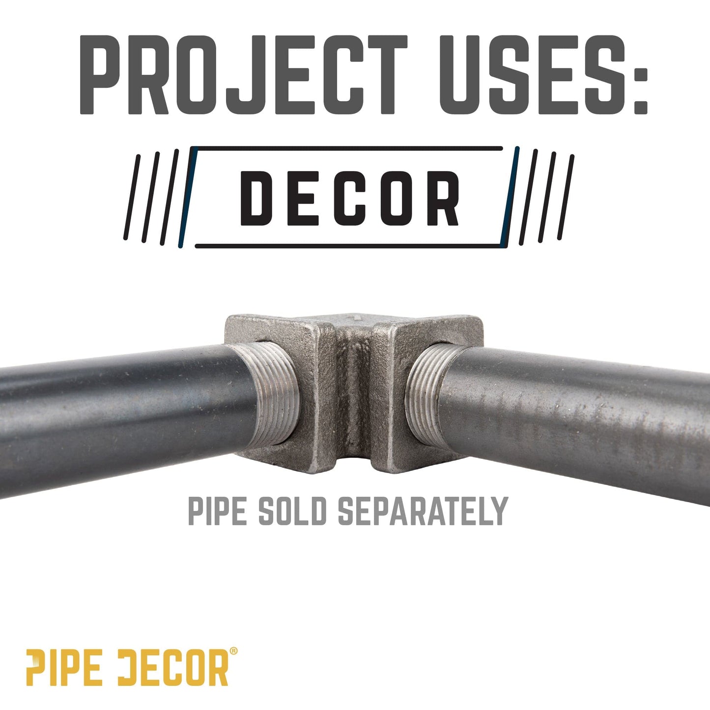 1/2 in. Black Square 90 Degree Elbow