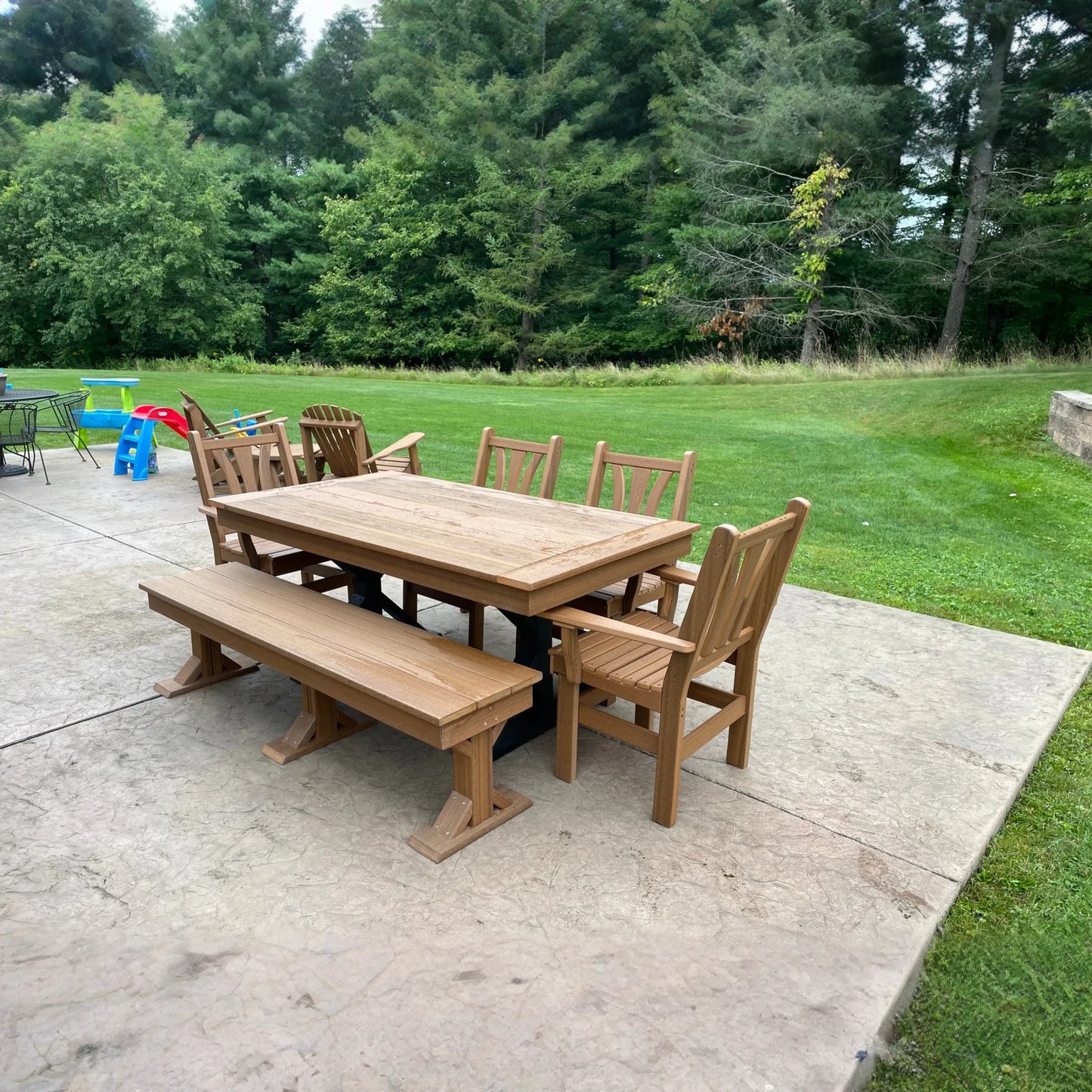Trestle X Outdoor Table