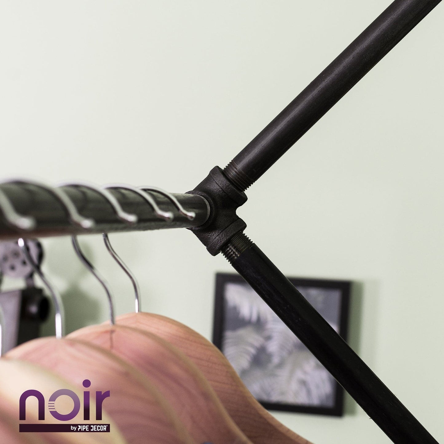 1/2 in.  Prefinished Matte Black Side Outlet Elbow