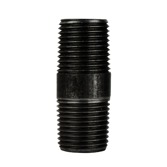 1/2 in. x 2 in. Prefinished Matte Black Pipe