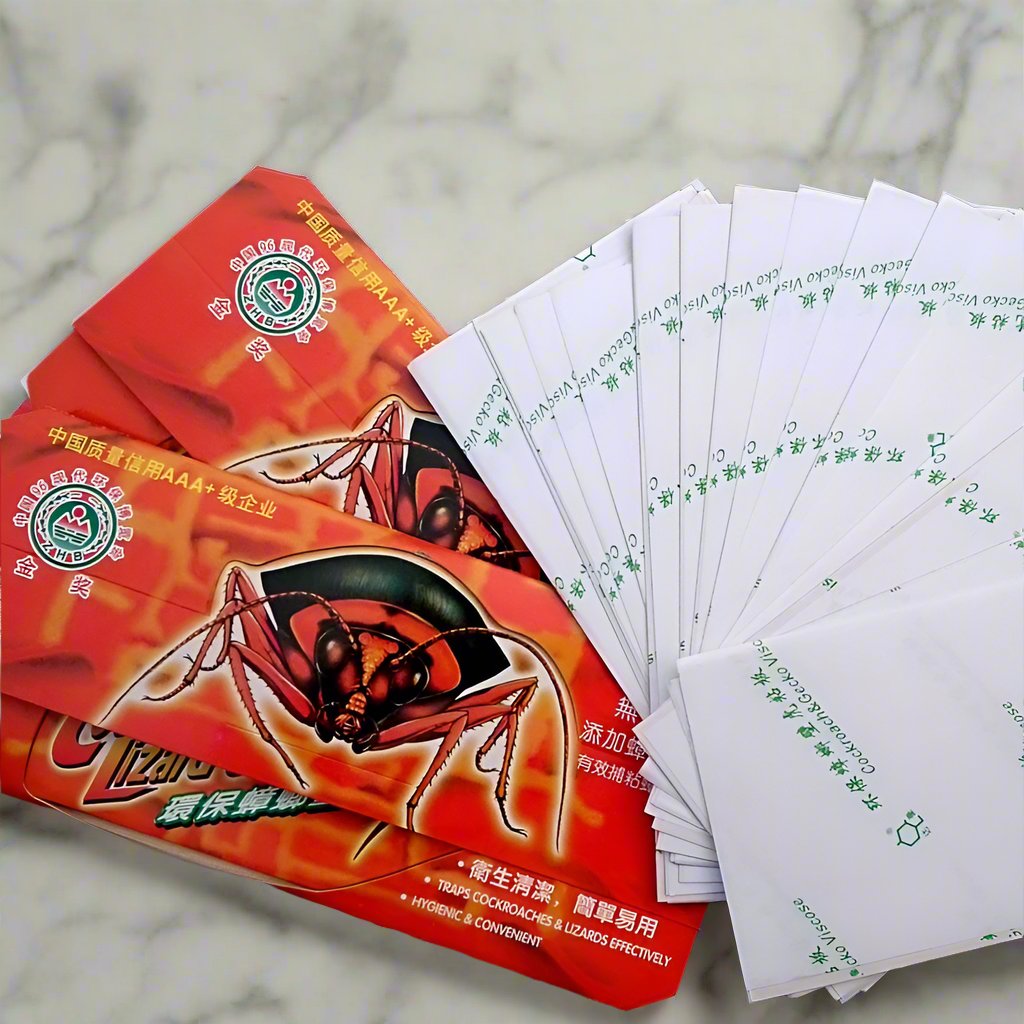 Cockroach & Gecko Sticky Board 🪳🦎 | Effective Pest Control Trap 🧲