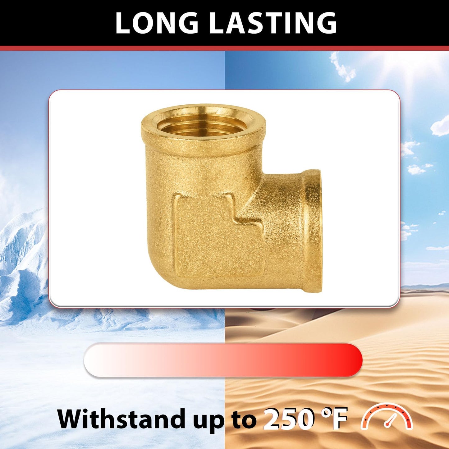 1/2" Female NPT Elbow