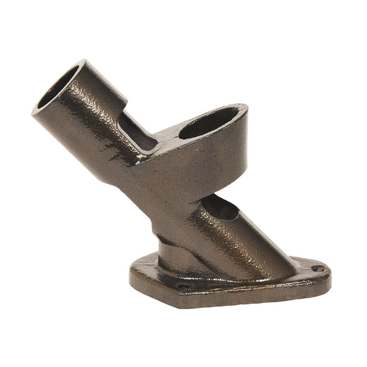 2-Position Cast Iron House Flag Bracket, Bronze