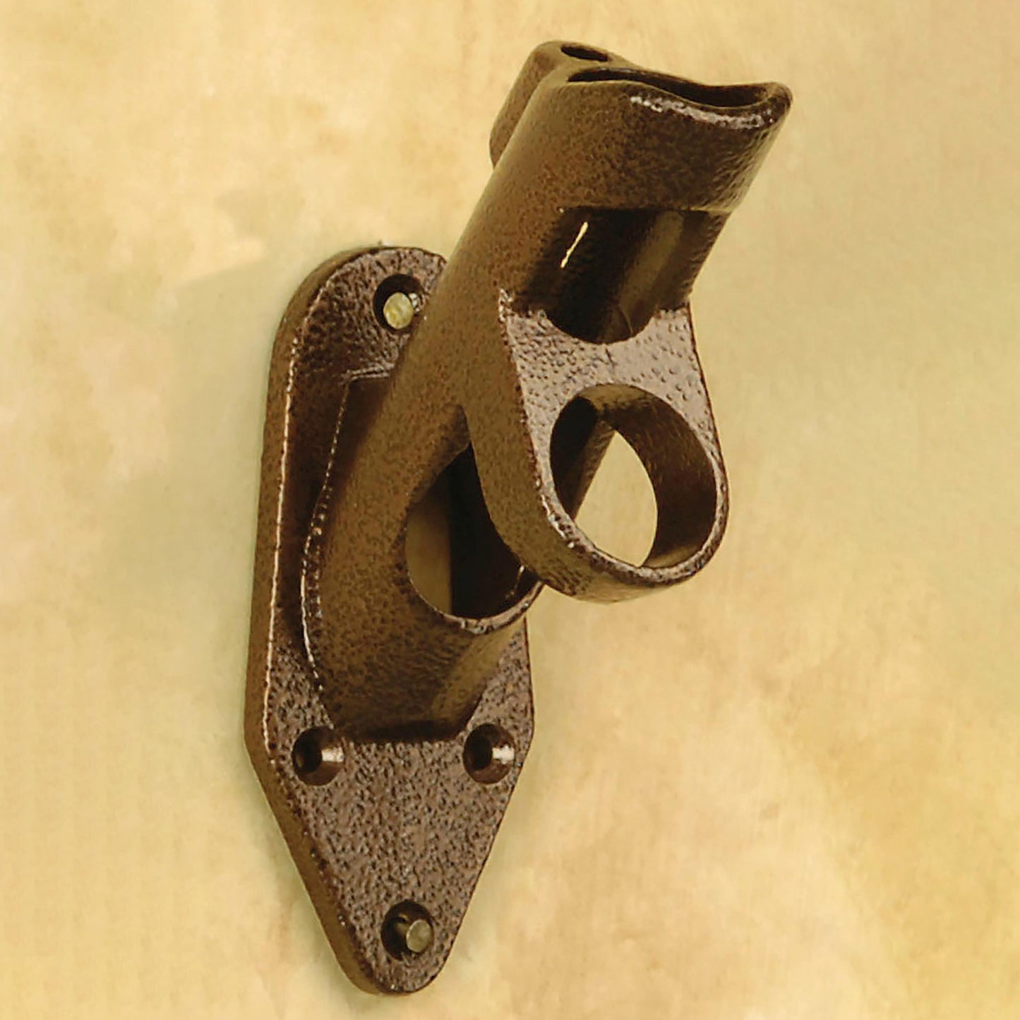 2-Position Aluminum House Flag Bracket, Antique Copper Finish