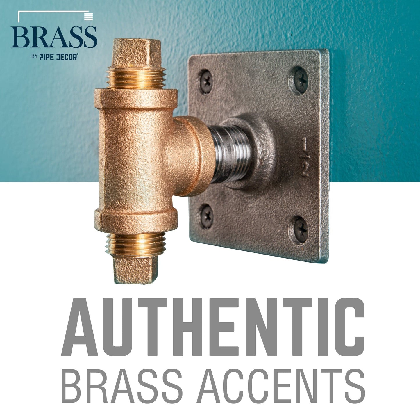 1/2 in. Red Brass Plug