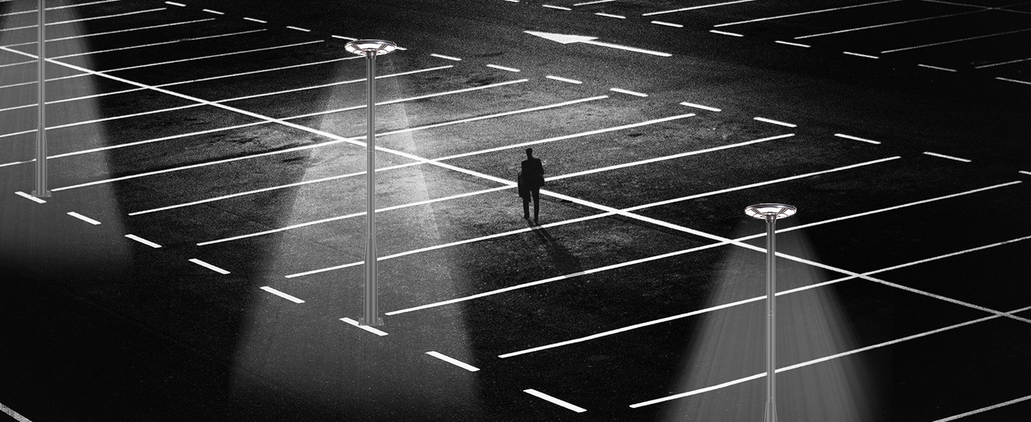 3500W Commercial Solar Flag Pole Outdoor Lamp Post Light with 98 inch Pole IP67 Waterproof With Remote